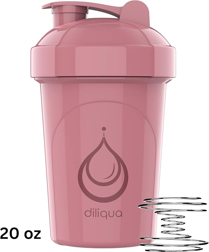 '-2 PACK- 28 oz & 20 oz Shaker Bottles for Protein Mixes | BPA-Free & Dishwasher Safe |small protein shaker bottle | Shaker Cups for protein shakes | Blender Shaker Bottle Pack