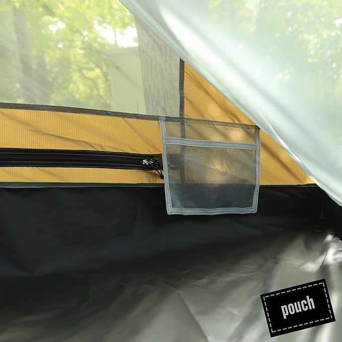 Preself Half Inner Mesh for Tipi Hot Tent T3 XL with Oxford Bathtub Bottom