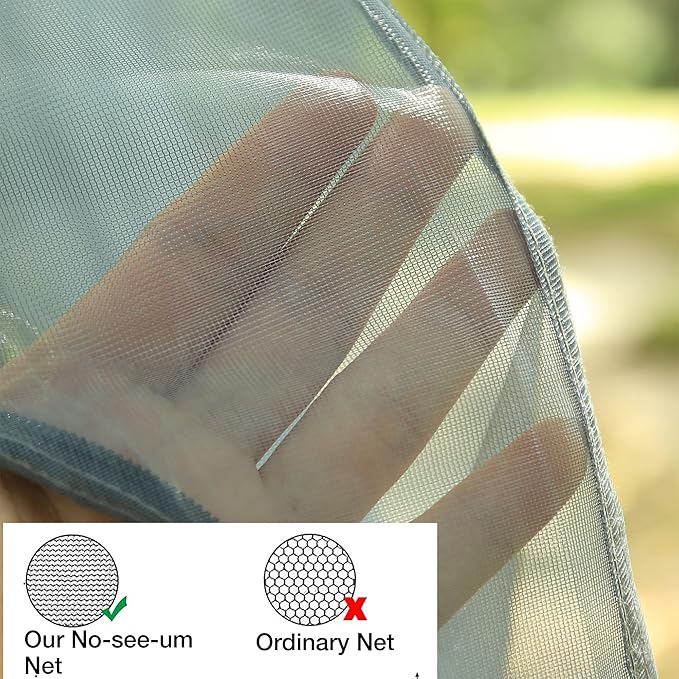 Preself Half Inner Mesh for Tipi Hot Tent T3 XL with Oxford Bathtub Bottom
