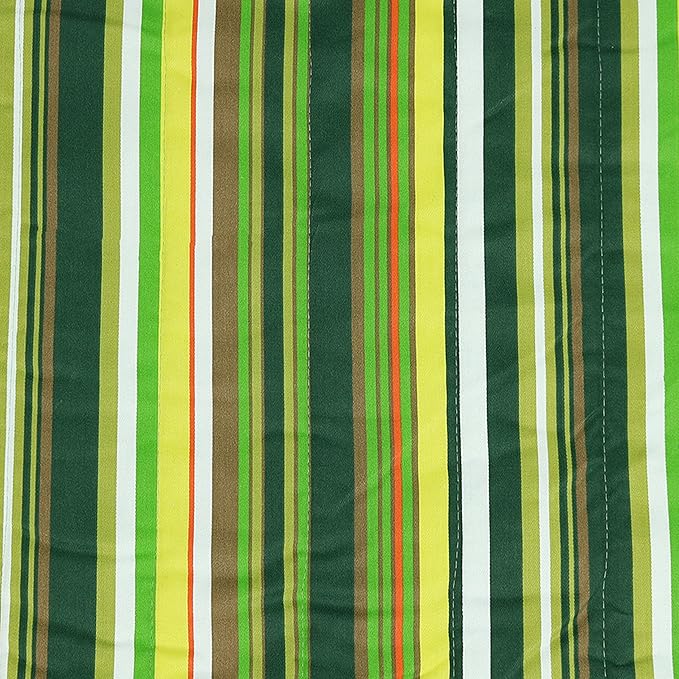 Sunnydaze Quilted Outdoor Hammock with Spreader Bars - Heavy-Duty 450-Pound Capacity Double Hammock for Outside - Melon Stripe